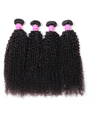 Hair 4 Bundles Kinky Curly Unprocessed Virgin Hair