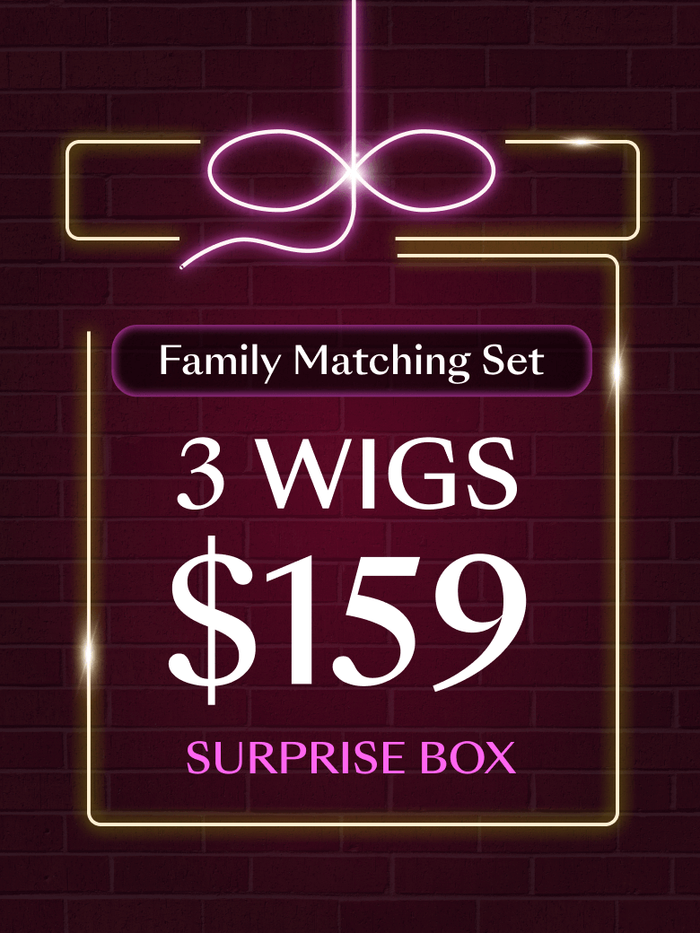[3 Wigs $159 Family Matching Set] Petaluxe Black Friday Early Bird Offer Limited Stock