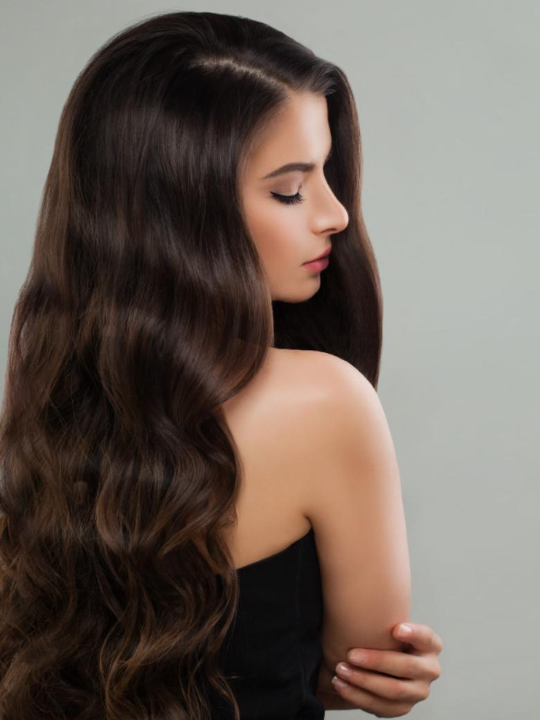 Dark Brown Human Hair Clip In Extension