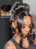 Petaluxe 200% Density Invisible Strap 360 Lace Body Wave Wig All Head Size Friendly