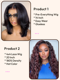 Petaluxe 2 Wigs $149 for Pre-Everything Lace Wig 14" And 4x4 Lace 20" Wigs