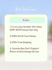 $59 Surprise Box Win 24 Inch Bye-Bye knots Wig Value $159-$219