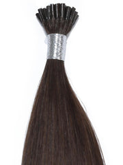 Dark Brown Human Hair I Tip Extension