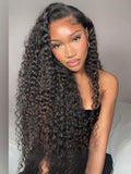 Petaluxe Until 30 Inch 5x5 HD BlendAway Glueless Lace Top-tier Closure Wig Deep Wave Human Hair