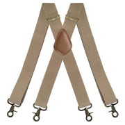 💼 Comfortable 4‑Clip Work Suspenders for Men