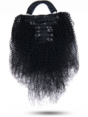 CLASSIC CLIP-INS KINKY CURLY: NATURAL BLACK