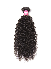 Hair Icenu Series 1 Piece Jerry Curly Human Virgin Hair Weaving