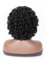 Gorgeous Loose Bouncy Curly Glueless Wig Short Bob Style For Women 10 Inch
