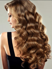 Dark & Chestnut Brown Human Hair Clip In Extension