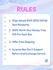 $59 Surprise Box Win 24 Inch Bye-Bye knots Wig Value $159-$219