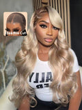 Petaluxe Pre-everything 13x4 Lace Frontal Sunny Blonde Ombre Color Loose Wave Pre-Everything Wig