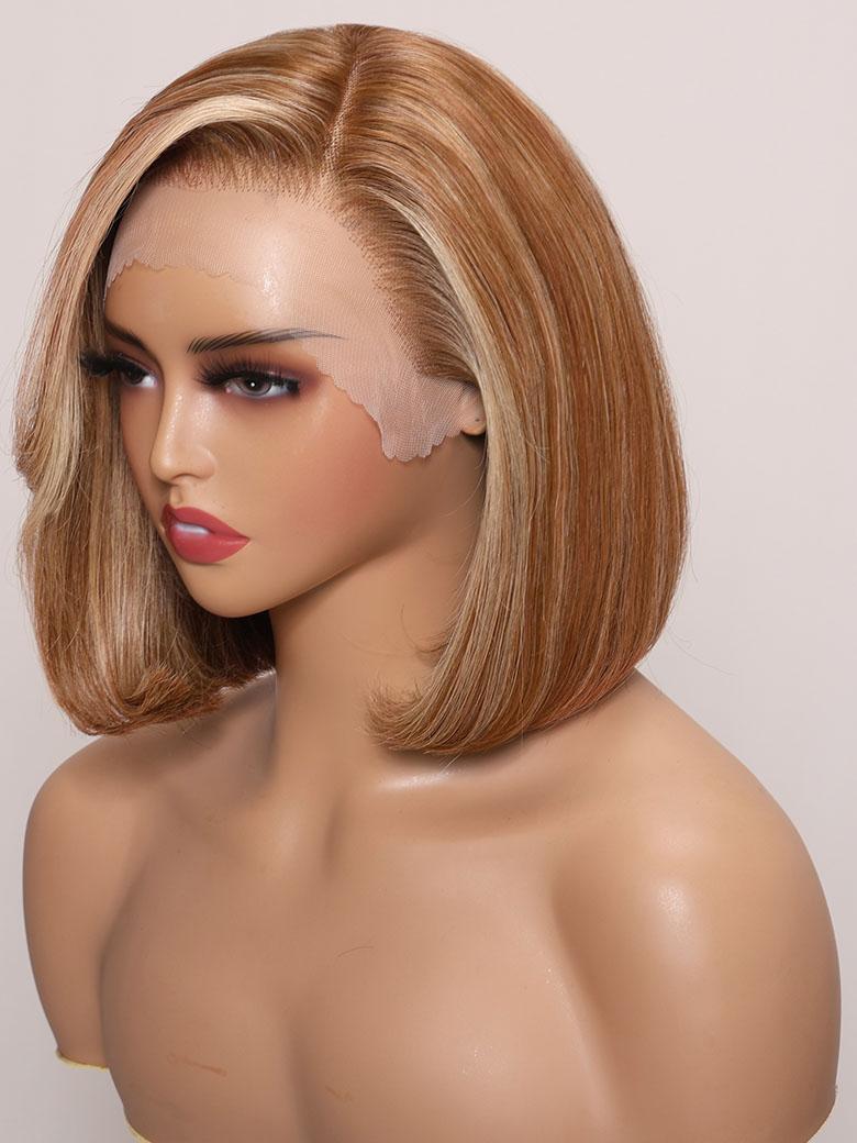 VALERIE-10" LACE FRONT STRAIGHT HUMAN HAIR WIG