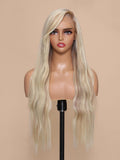 Petaluxe BEVERLY-20" LACE FRONT BODY WAVE HUMAN HAIR WIG