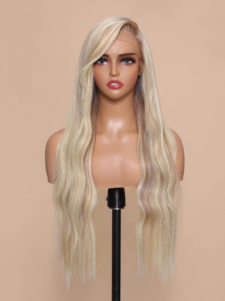 BEVERLY-20" LACE FRONT BODY WAVE HUMAN HAIR WIG