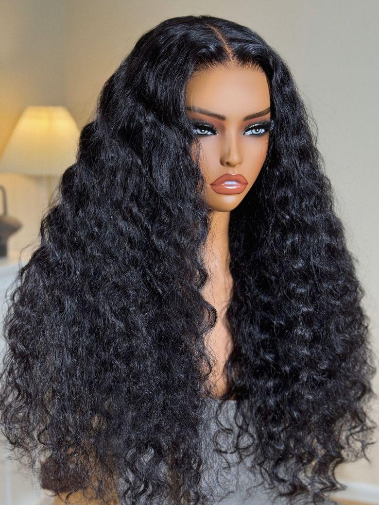 Bye-Bye Knots? 7x5 Lace Black Natural Wavy Wig With Invisi Drawstring 150% Destiny