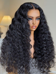 Bye-Bye Knots? 7x5 Lace Black Natural Wavy Wig With Invisi Drawstring 150% Destiny