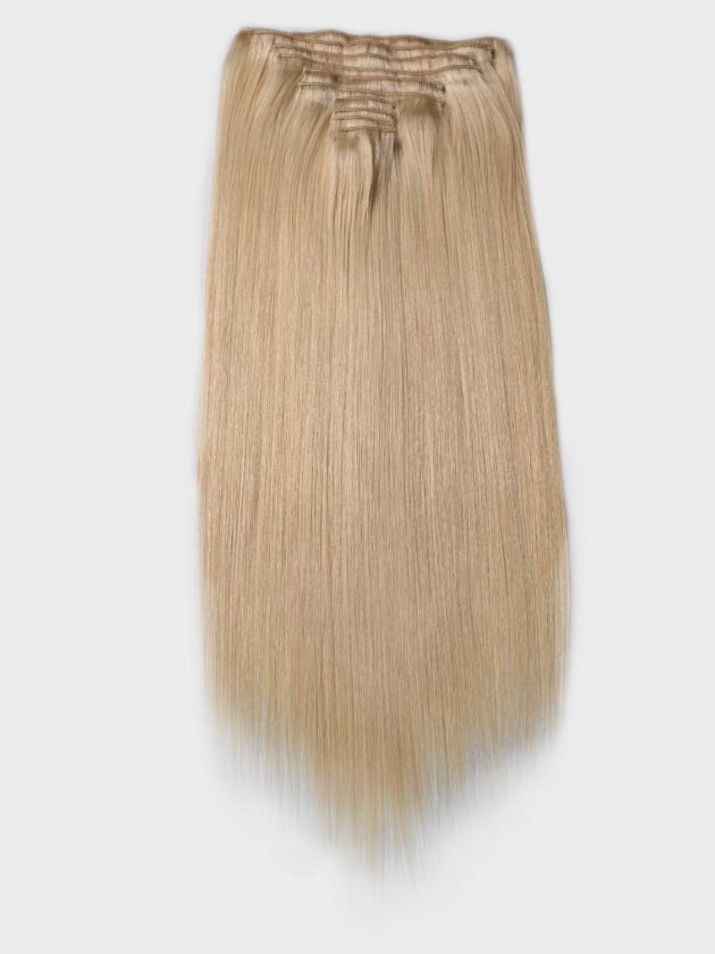 Beach Blonde Human Hair Clip In Extension