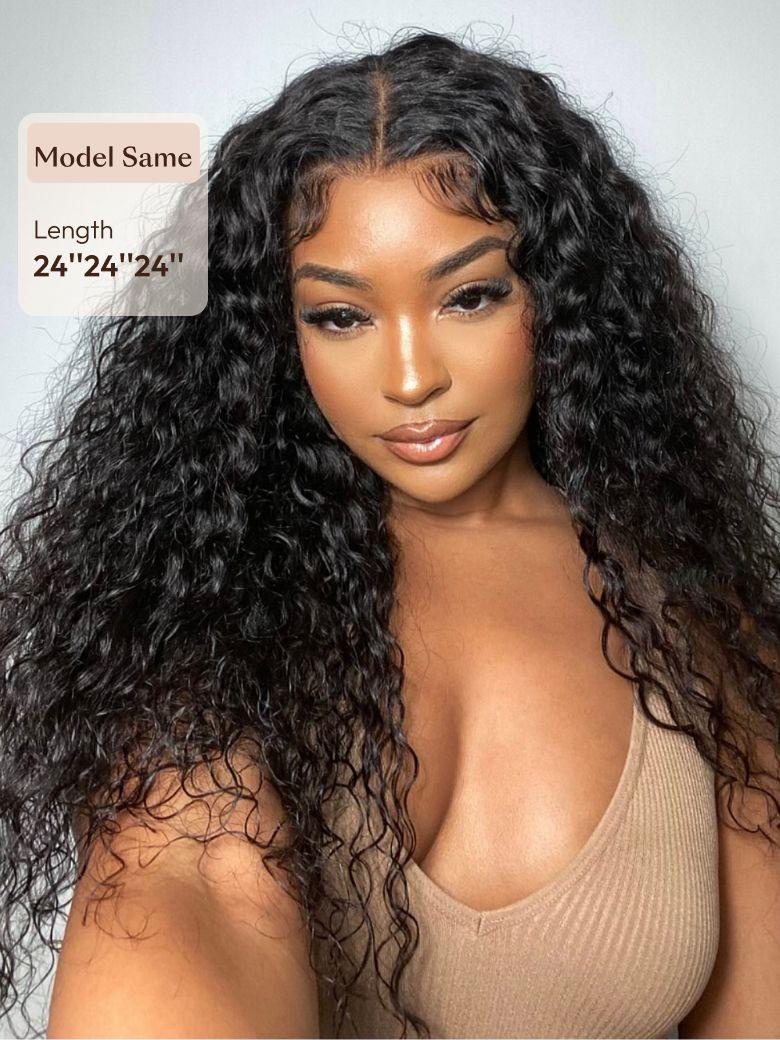 Hair 3 Bundles Water Wave Virgin Human Hair