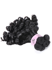 Funmi Curly Tight & Neat Human 1 Bundle Virgin Hair Natural Color