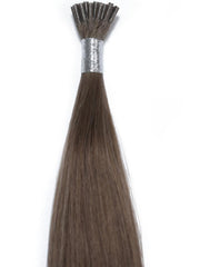 Walnut Brown Human Hair I Tip Extension