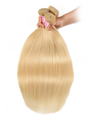 Hair 613 Blonde Virgin Human Hair Extension Bundles 10-24 Inch 3PCS Straight Hair