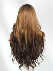 13x4 Pre-Everything? Wig With Loose Wave Face-Framing Layers And Side-Swept Bangs