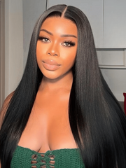 Premium Raw Virgin Hair Undetectable HD Full Lace Straight Wig