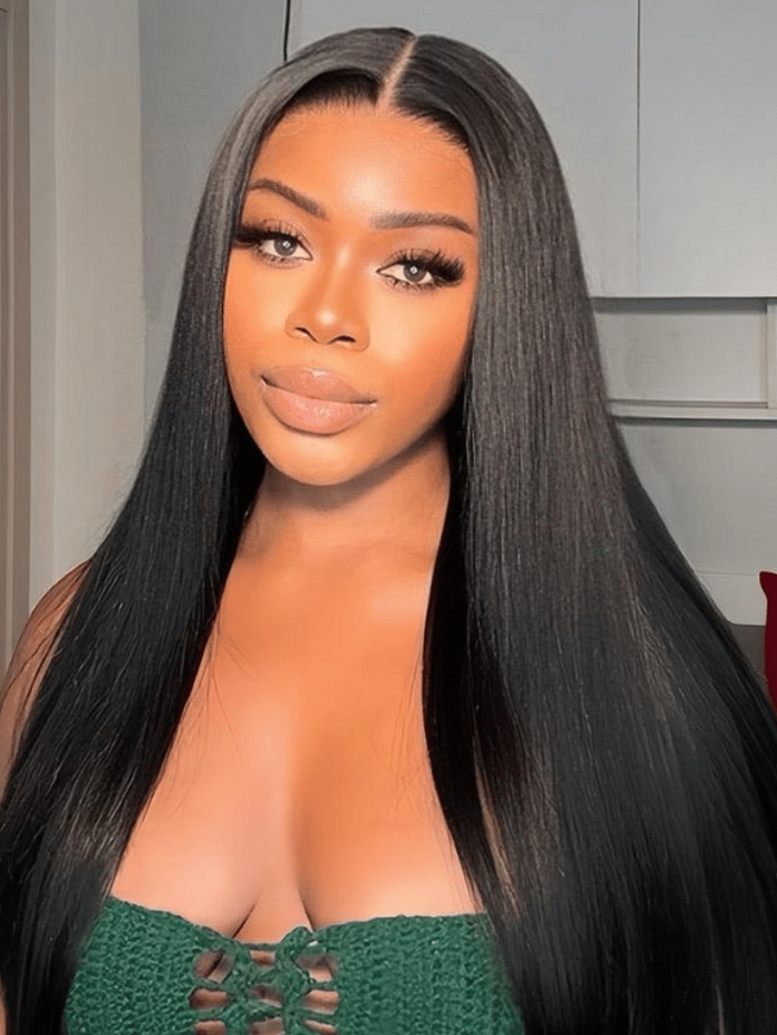 Petaluxe Premium Raw Virgin Hair Undetectable HD Full Lace Straight Wig