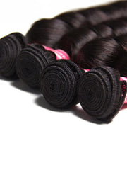 Hair Peruvian Loose Wave Virgin Hair Weft 4pcs/pack