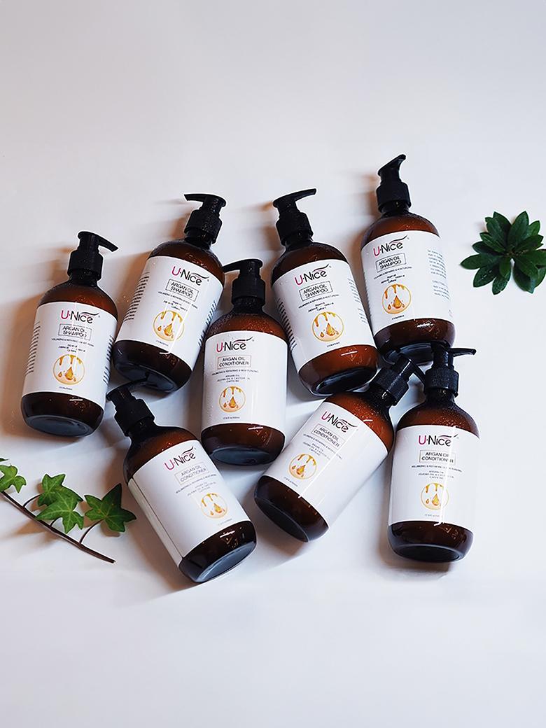Natural Argan Oil Moisturizing Shampoo and Deep Conditioner