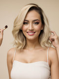 Petaluxe PHOEBE-10" LACE FRONT BODY WAVE HUMAN HAIR WIG