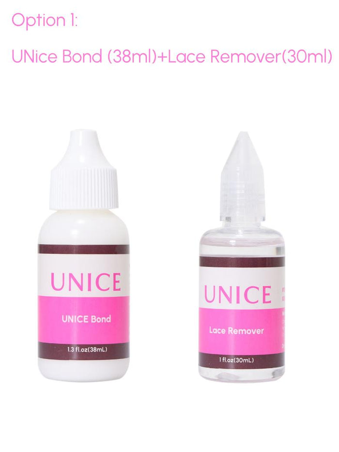 Petaluxe Bond & Lace Remover & Sport Styling Gel For Lace Wig/Toupee/Hair Extension/Baby Hair