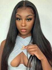 [250% Density=$169] Hair 250% Density Suit for Autumn Silky Straight 5x5 Glueless HD Lace Wig