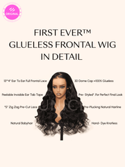 First Ever Glueless 13x4 Lace Frontal Body Wave Wig With Pre Cut Lace And Invisible Knots