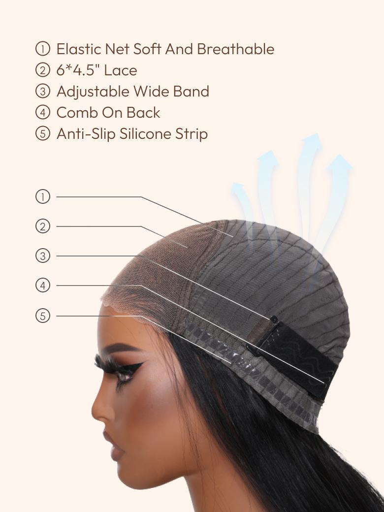 Bye-Bye Knots Wig Pre-Cut 7x5 Glueless Lace & 13x4 Pre Everything Honey Blonde Body Wave Wig With Bleached Clean Knots