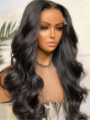 Glueless Skin Melt 250% High Density Body Wave Human Hair HD Lace Wigs