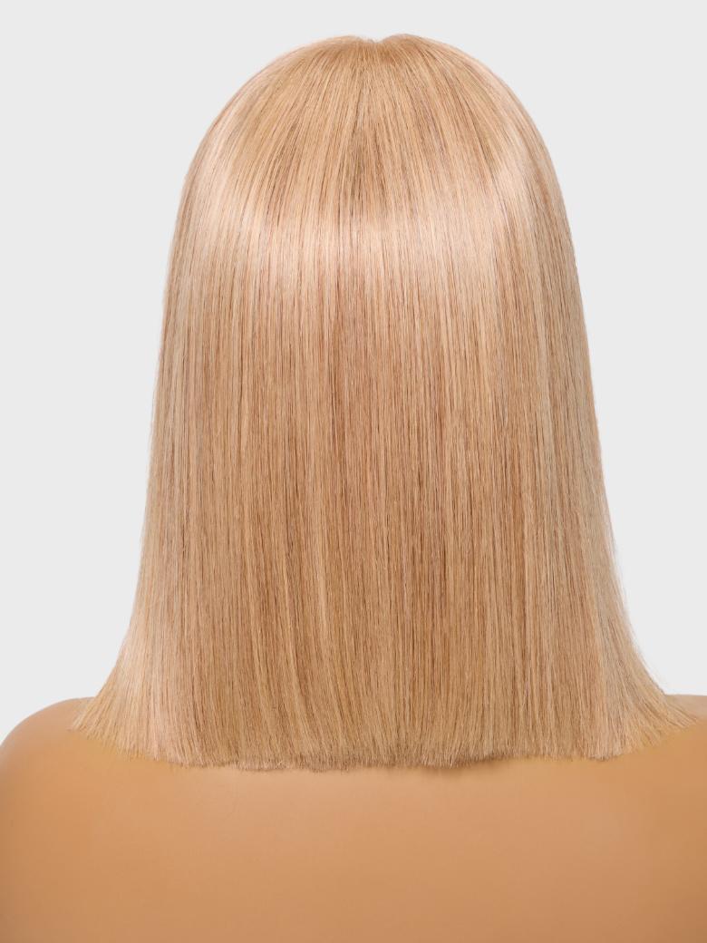 Bye-Bye Knots Wig 7x5 Lace Light Golden Rose Straight Bob Wig