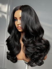 7x5 Bye-Bye Knots? Wig Glueless Lace Sunset Jerry Curly for Reddish Brown Drawstring Wig With Bleached Knots
