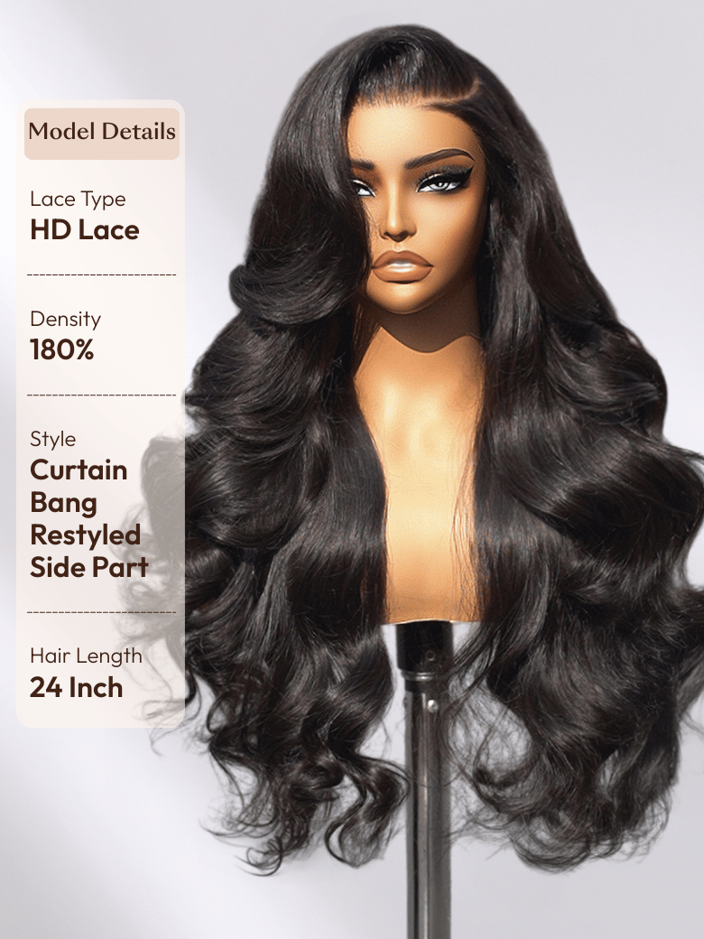 13x4 Pre-Everything? Transparent Lace Front 3D Body Wave Wig Real Ear To Ear With Invisi Drawstring Wig Lace Fit Better