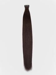 Dark Brown Human Hair Tape In Extension