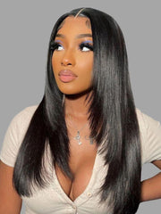 HD Real Scalp? Wig 13x4 Invisible Lace Frontal Body Wave Black Wig