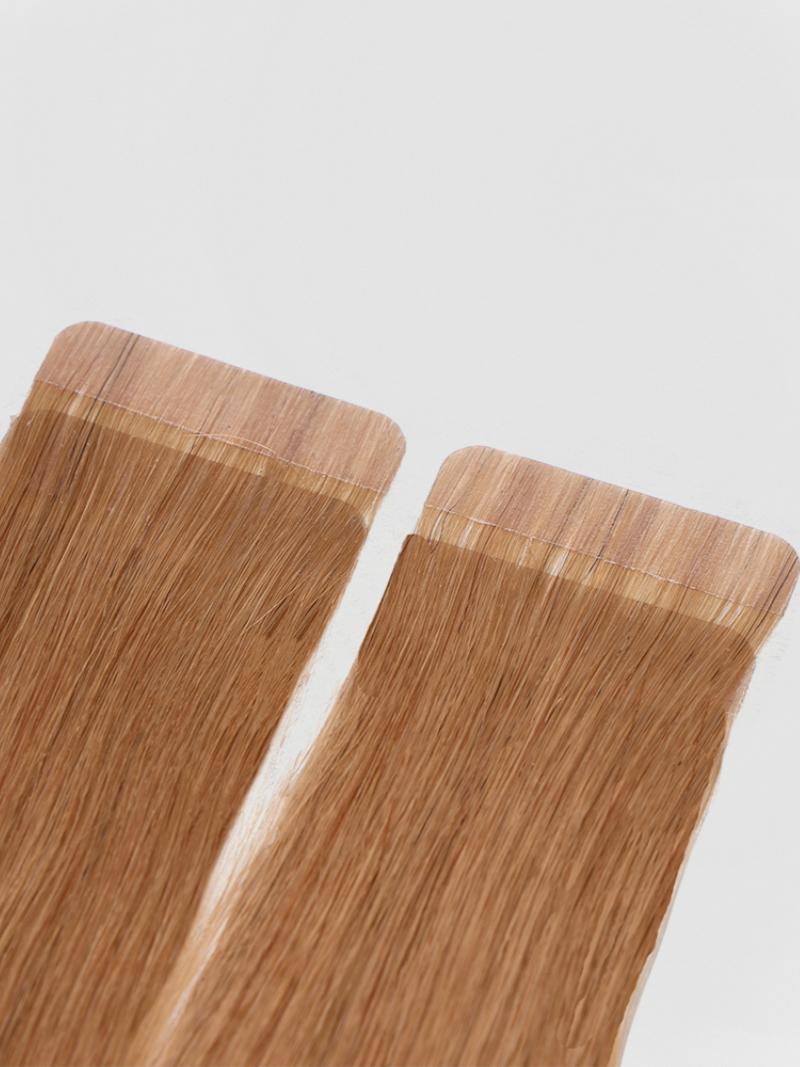 Chestnut Brown Human Hair Tape In Extension