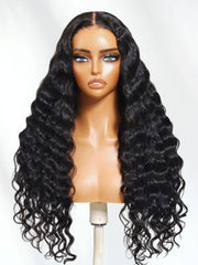 Bye-Bye Knots? 7x5 Lace Black Natural Wavy Wig With Invisi Drawstring 150% Destiny