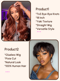 Petaluxe 2 Wigs $109 for 7x5 Bye-Bye Knots and Pixie Cut Glueless Wig