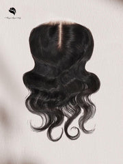 Magic Lace Wig Natural Black Body Wave Replaceable Lace Closure