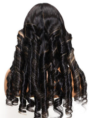 13x4 180% Density Pre-Everything Lace Front Wig Body Wave Wig With Blonde Highlights
