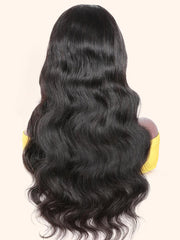 250% High Density Body Wave U Part Human Hair Sew In Wig