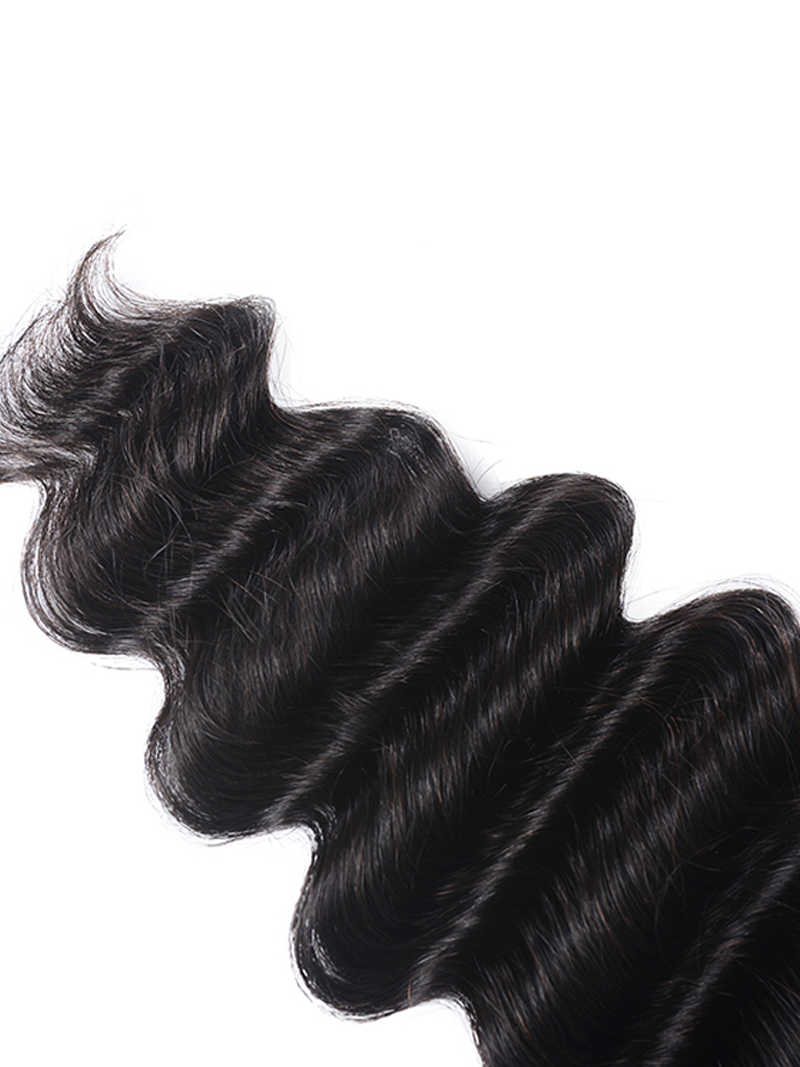 Hair 1 Bundle Virgin Human Hair Loose Deep Wave