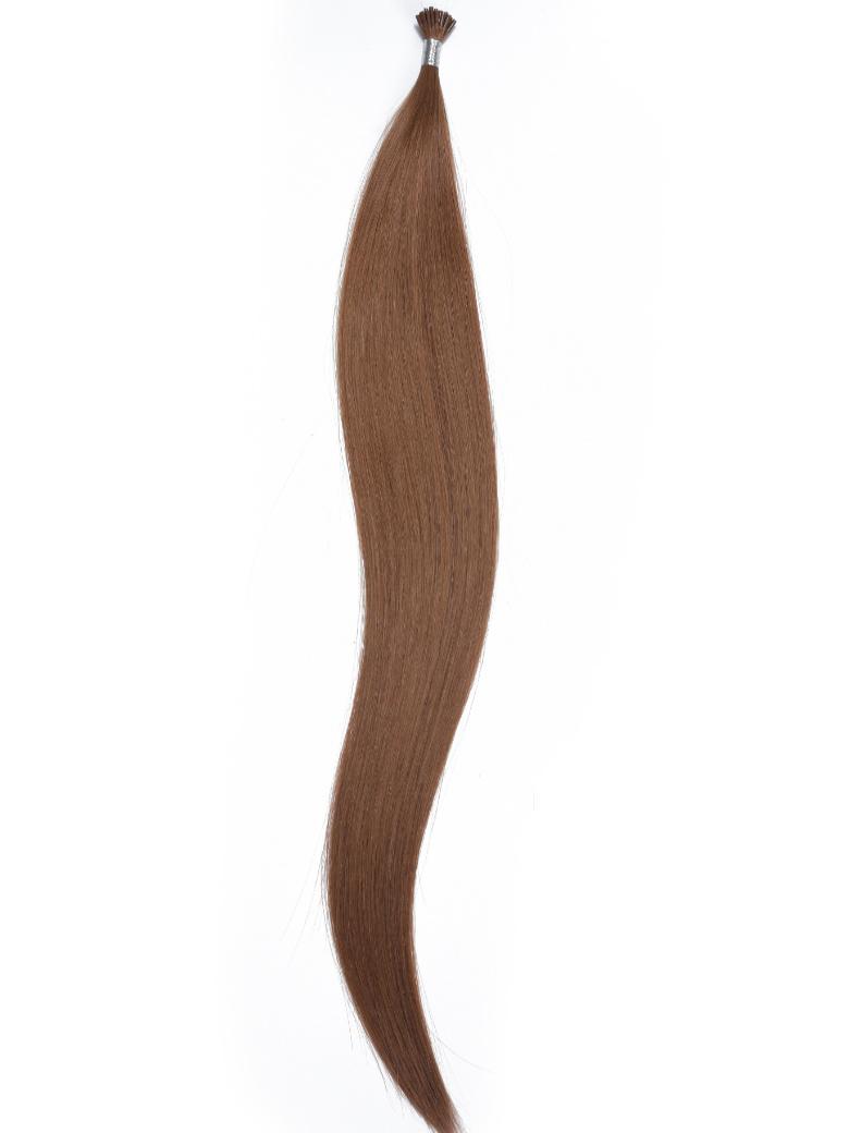 Almond Brown Human Hair I Tip Extension