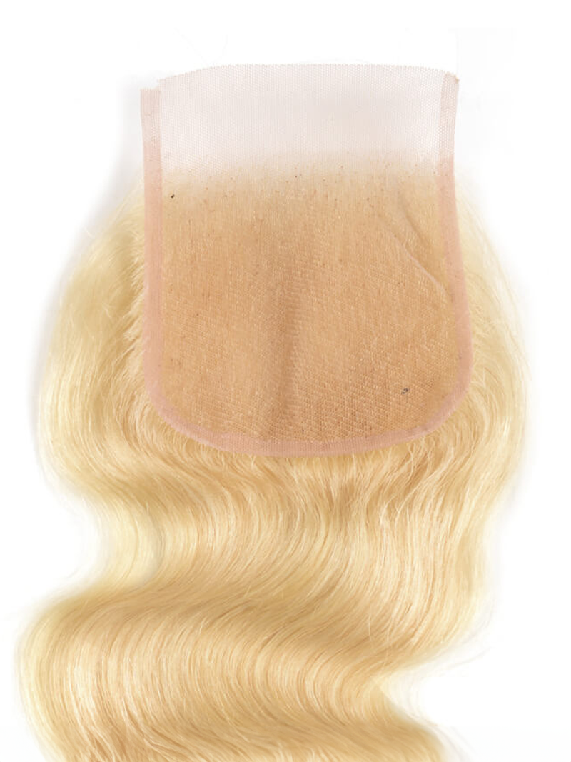 Hair 613 Blonde Human Hair Body Wave Blonde Hair 4x4 Lace Closure